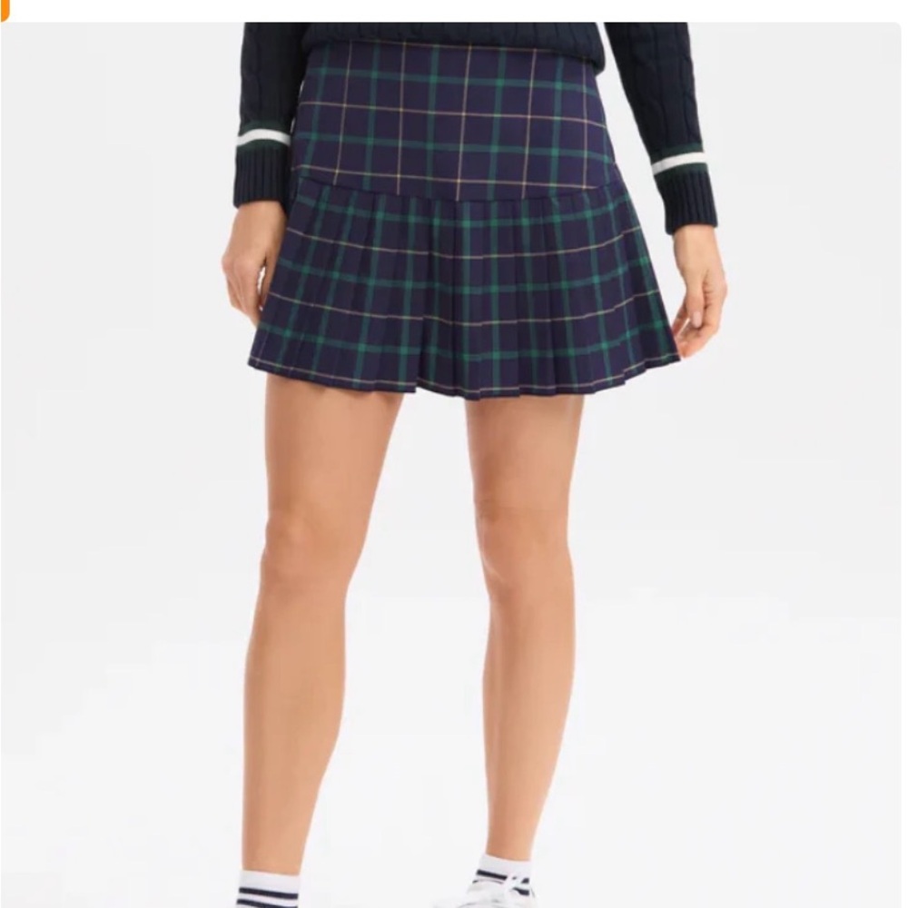 Renwick Plaid Pleated Womens Skort Golf